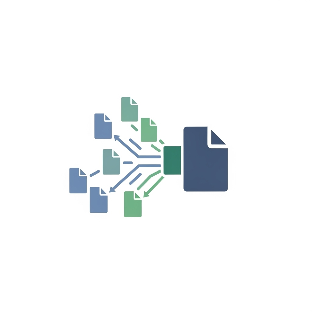 Icon für CSV-Dateien zusammenführen