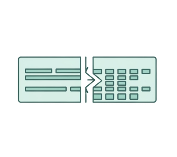 Icon für CSV-Textspalte splitten